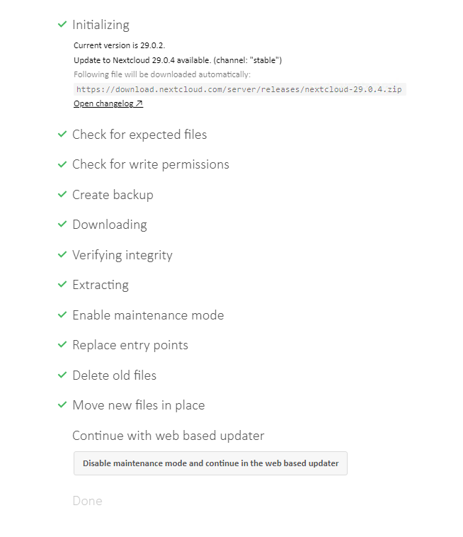 Update Checks