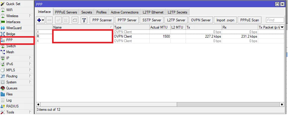 OpenVPN Clients List