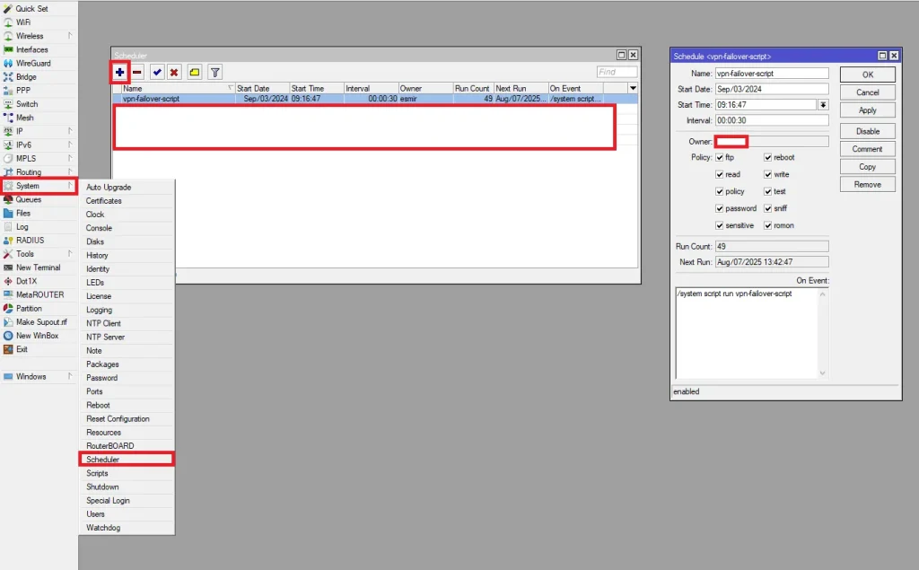 Create a Scheduler