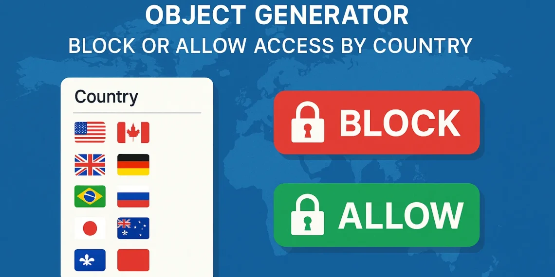 FortiGate Country Address Object Generator – Block or Allow Access by Country